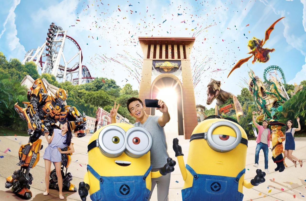 Resorts World Sentosa - Festive Hotel Singapur Zewnętrze zdjęcie Universal Studios Singapore