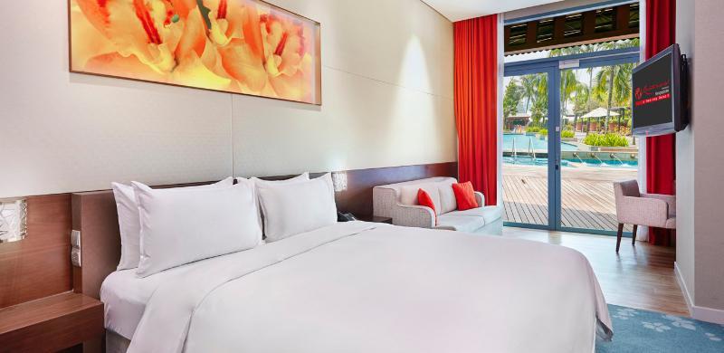 Resorts World Sentosa - Festive Hotel Singapur Zewnętrze zdjęcie Deluxe Pool Access