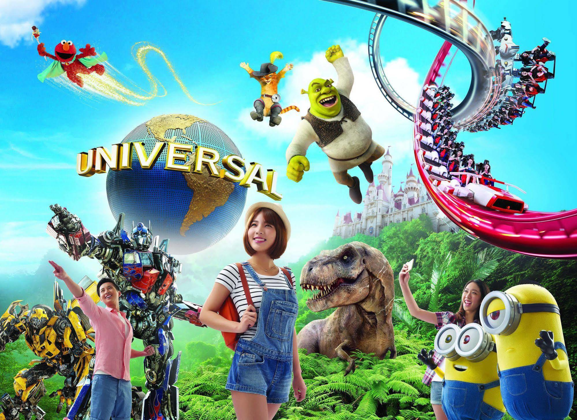 Resorts World Sentosa - Festive Hotel Singapur Zewnętrze zdjęcie Universal Studios Japan