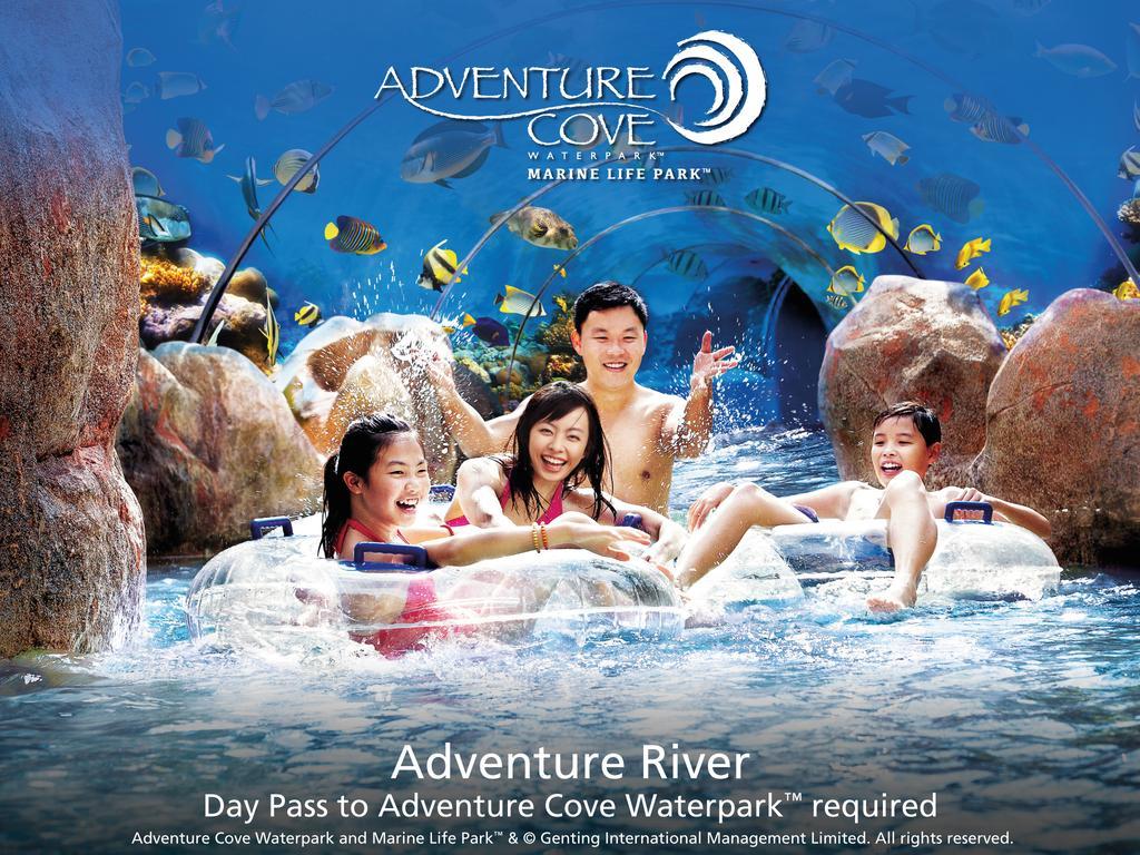 Resorts World Sentosa - Festive Hotel Singapur Zewnętrze zdjęcie Adventure River