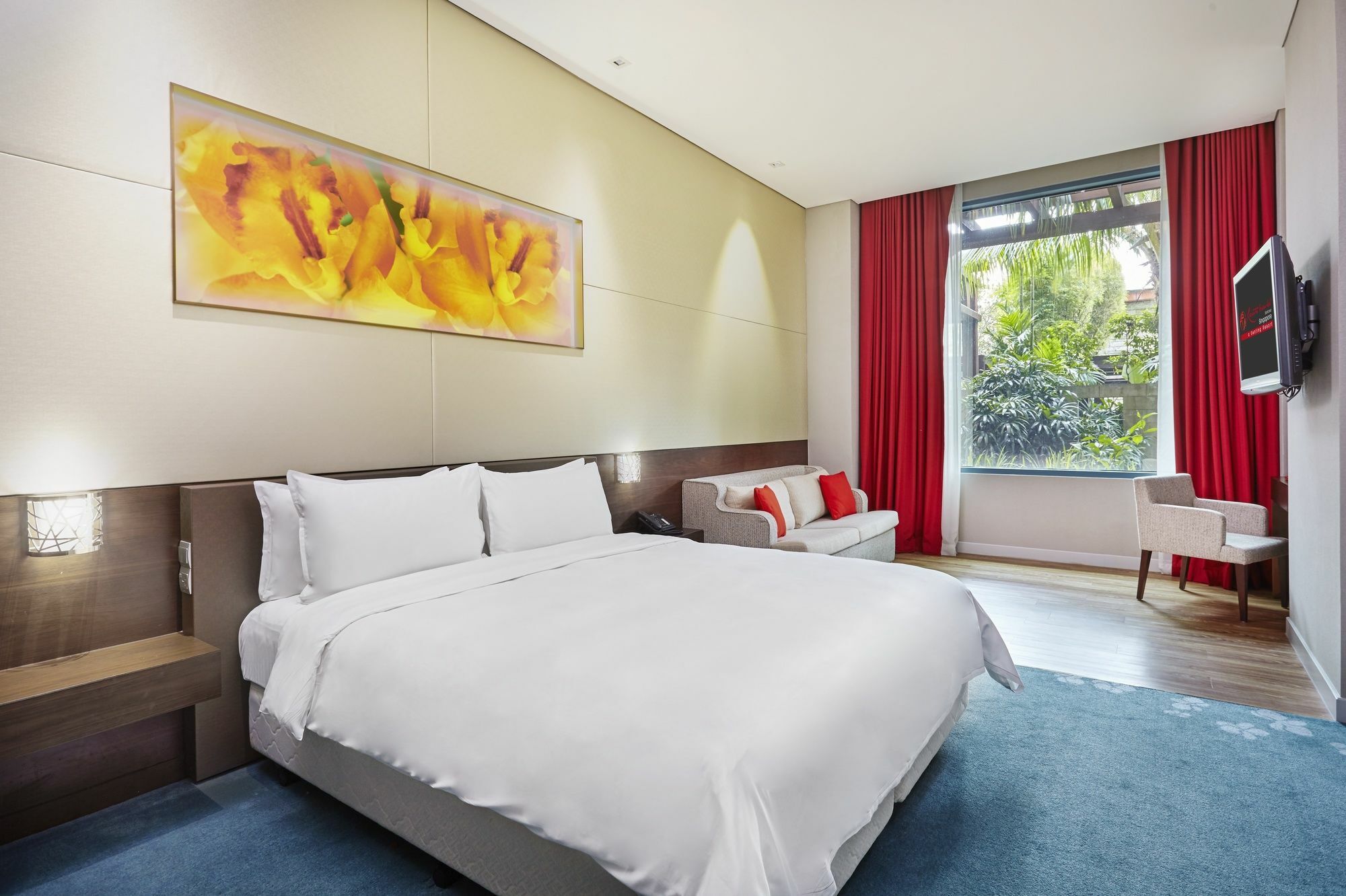 Resorts World Sentosa - Festive Hotel Singapur Zewnętrze zdjęcie Deluxe room