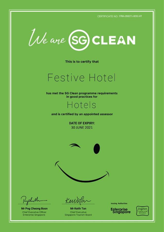 Resorts World Sentosa - Festive Hotel Singapur Zewnętrze zdjęcie SG Clean certification for hotels